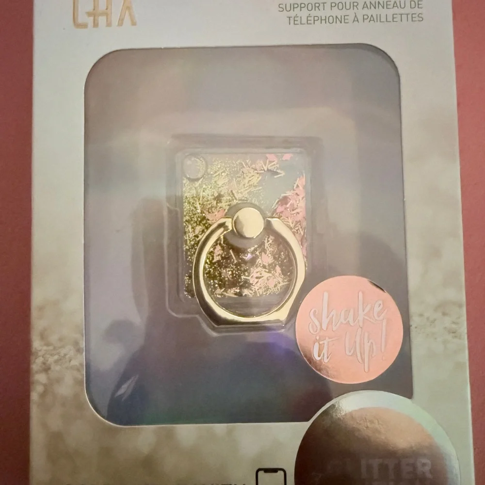 Glitter Phone Ring Holder -GOLD NIB